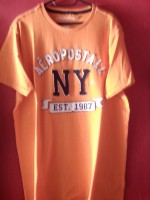 playera naranja Aero NY